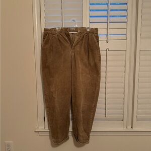 Adolfo corduroy pants
